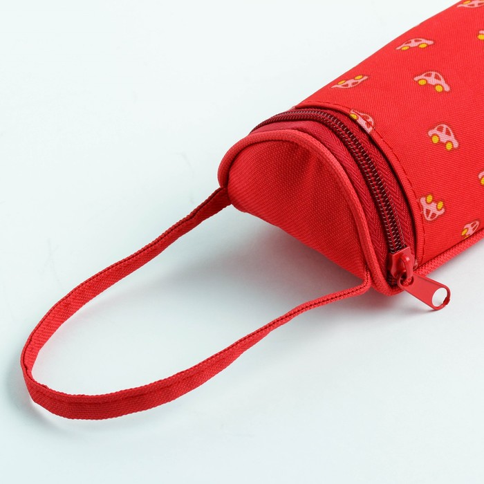 Набор сумок для вещей малыша, 2 шт., с ковриком для пеленания и чехлом для бутылочки, цвет красный