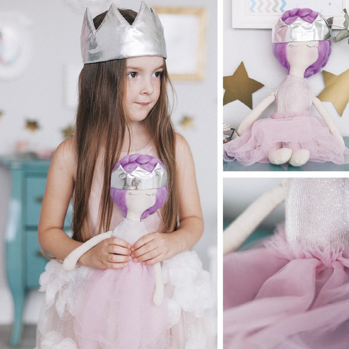 Мягкая игрушка «Принцесса Лия», набор для шитья, 18 × 22 × 3,6 см