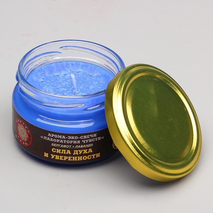 Эко-свеча "Сила духа и уверенности", 7х5 см
