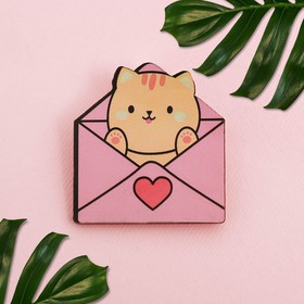 

Значок в коробочке «Кот» 5 х 4 см