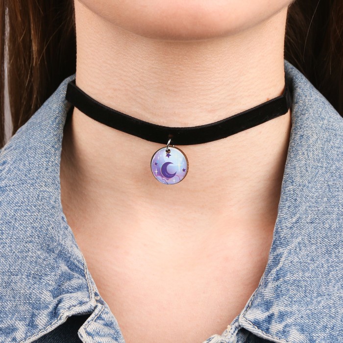 Чокер с подвеской "Сфера"