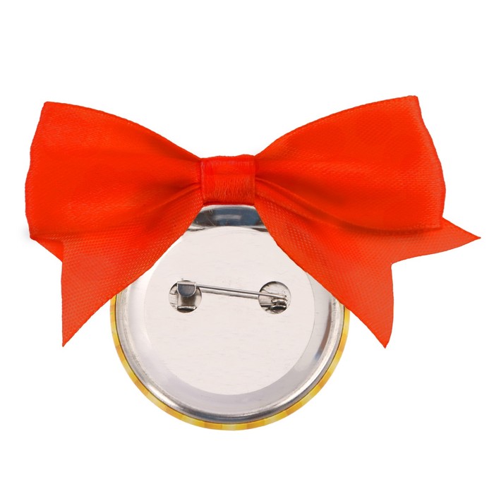 Значок с бантом "Выпускник 1 класса"