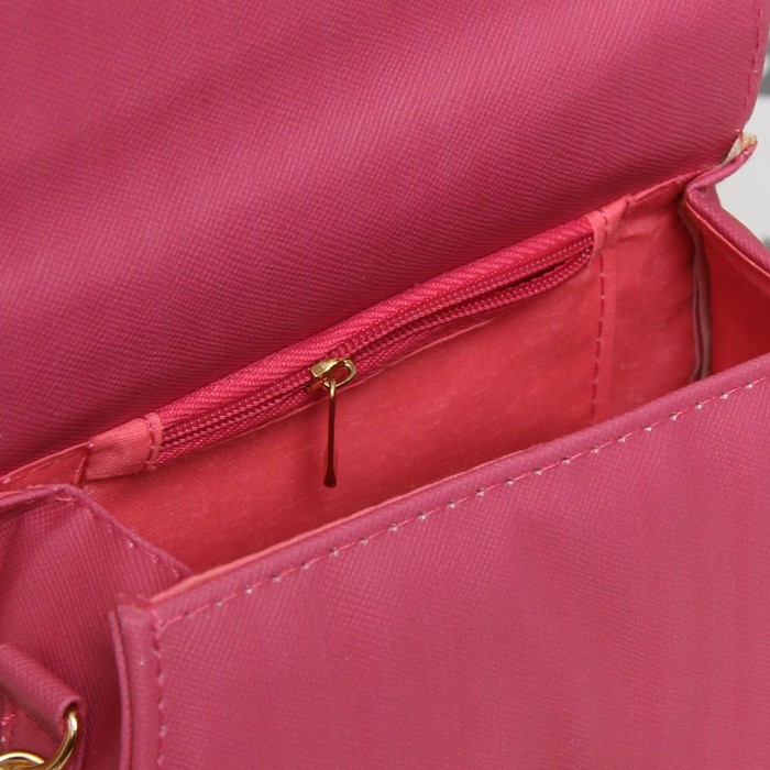 Сумочка детская "Пионы", 16 х 12 х 6,5 см