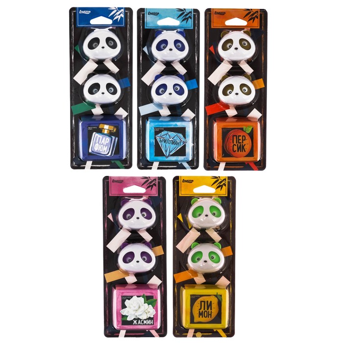 Ароматизатор на дефлектор Панда "Парфюм"