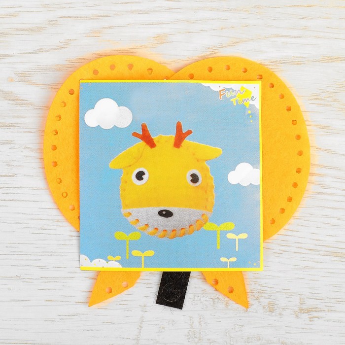 Набор для создания игрушки из фетра "Олененок" + игла