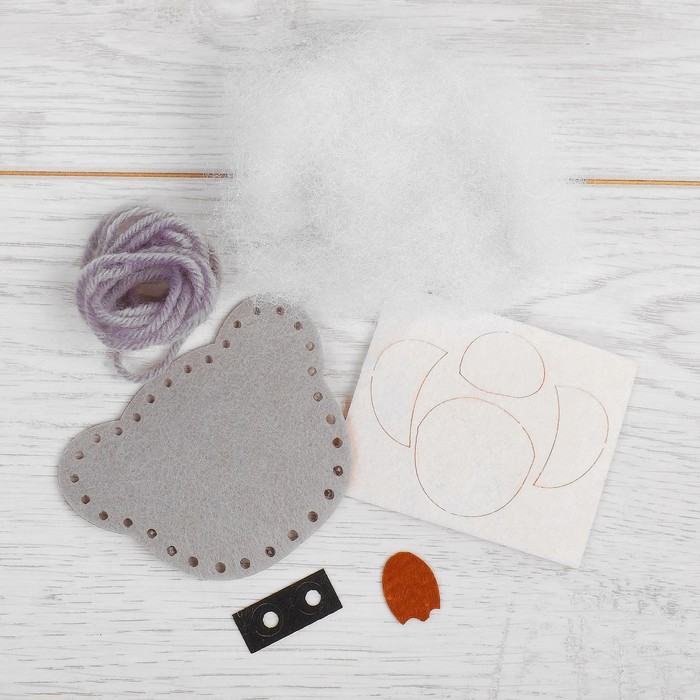 Набор для создания игрушки из фетра "Коала" + игла