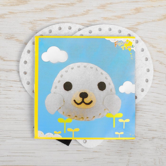 Набор для создания игрушки из фетра "Морской котик"