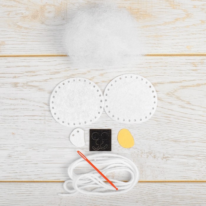 Набор для создания игрушки из фетра "Морской котик"