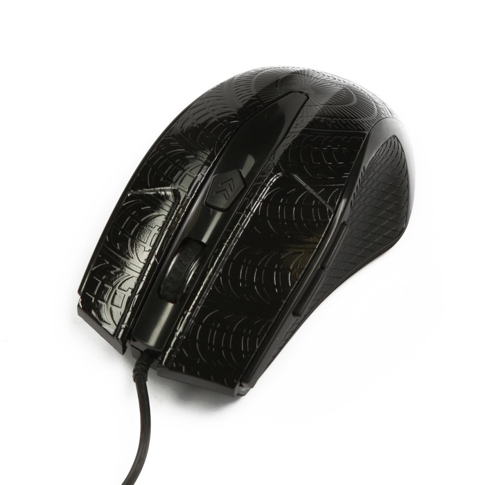 Мышь игровая CBR CM-379, оптическая, геймер, 2400 dpi, 5 кнопок, USB, черная