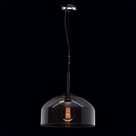

Люстра подвес "Клэр" 1x60W E27 хром 40x40x286см