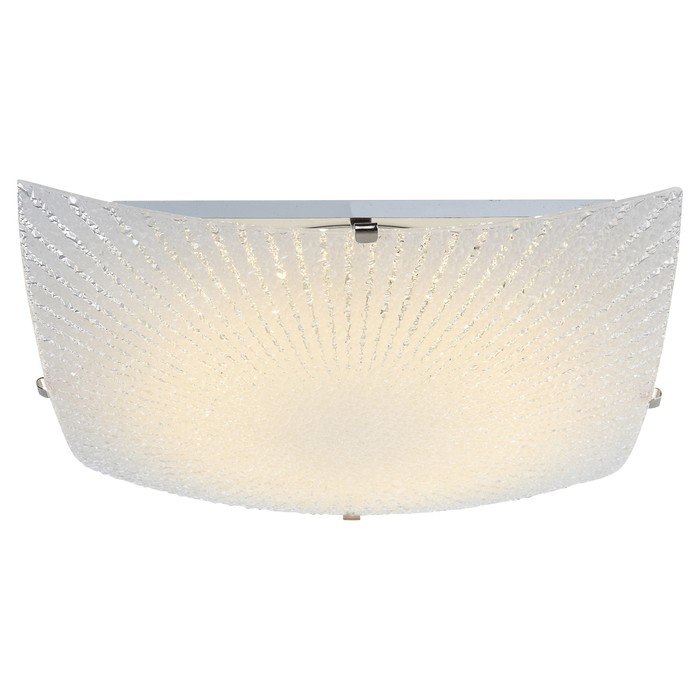 Светильник VANILLA 1x12Вт LED матовый никель 30x30x8,5см