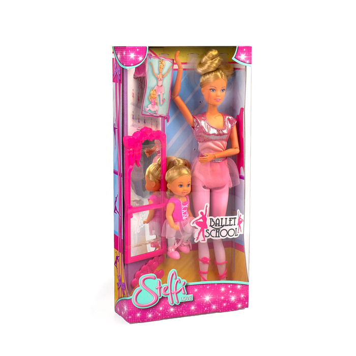 Кукла «Штеффи и Еви» набор «Школа балета»