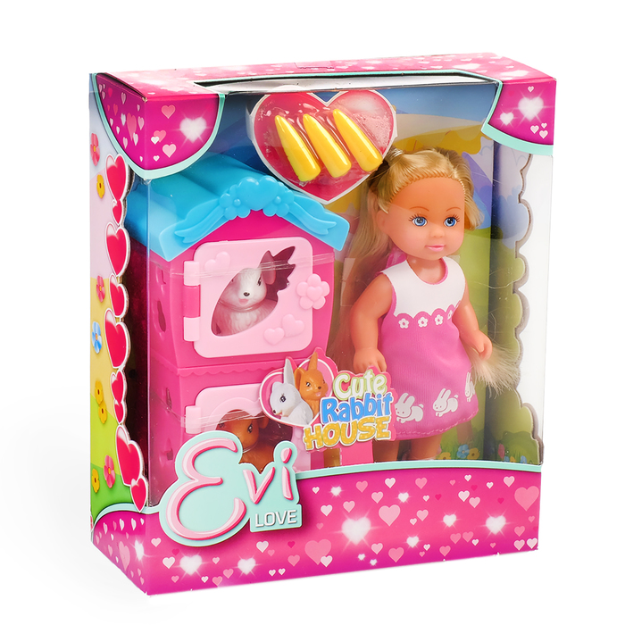 Кукла "Еви" с кроликами