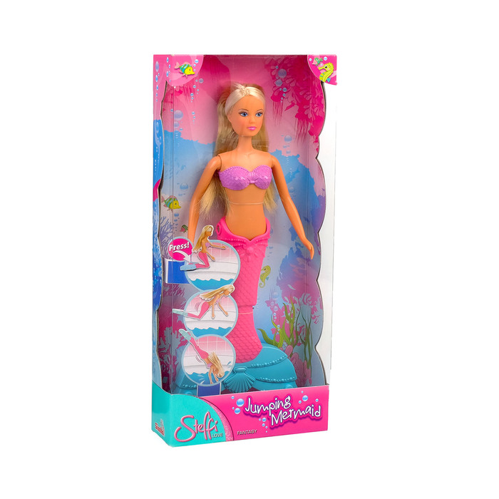 Кукла "Штеффи-русалка" с подвижным хвостом, 29 см