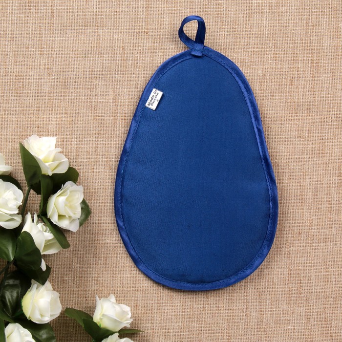 Прихватка «Матрёшка», гжель, с апликацией, сувенирная