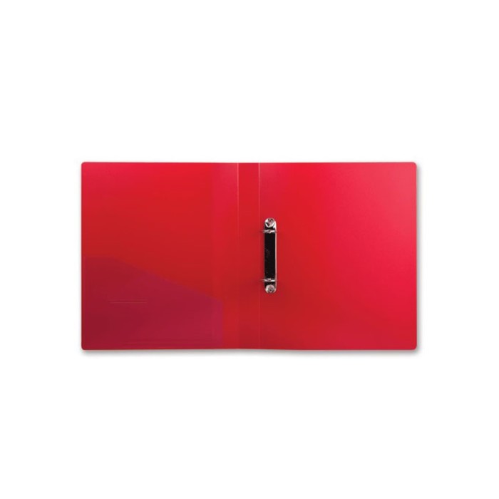 Папка на 2 кольцах А4 BRAUBERG Contract 35мм, красная 221793