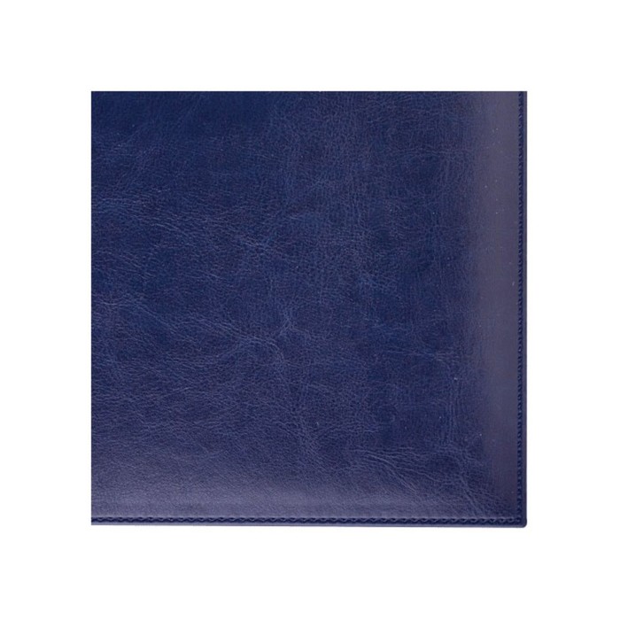 Ежедневник недатированный А4, 160 листов BRAUBERG Imperial, под гладкую кожу, тёмно-синий