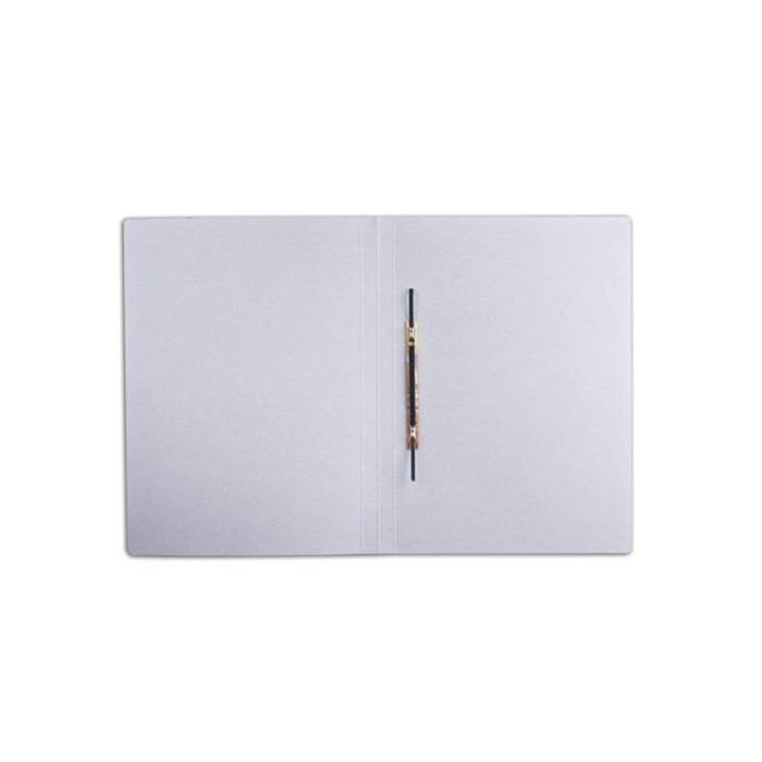 Скоросшиватель 320 г/м2 BRAUBERG мелов.картон, до 200л., белый 121512