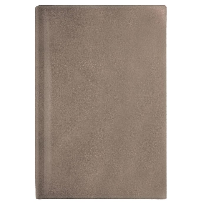 Ежедневник недатированный А5, 160 листов BRAUBERG Forte, под перламутровую кожу, бежевый