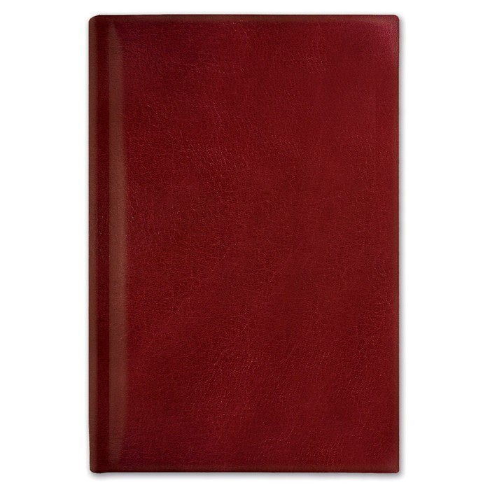 Ежедневник недатированный А5, 160 листов BRAUBERG Forte, под перламутровую кожу, бордовый