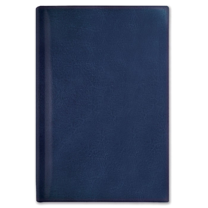Ежедневник недатированный А5, 160 листов BRAUBERG Forte, под перламутровую кожу, синий