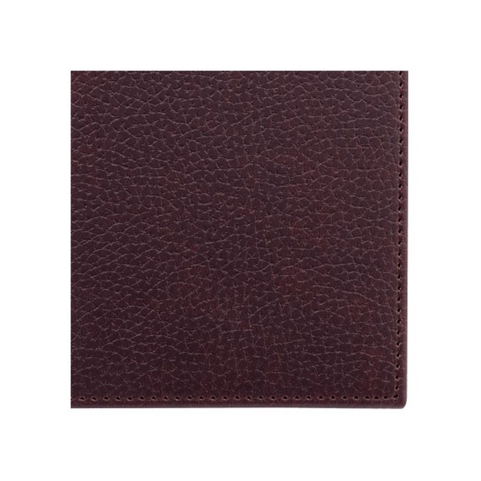 Ежедневник недатированный А5, 160 листов BRAUBERG Favorite, под классическую кожу, бордовый