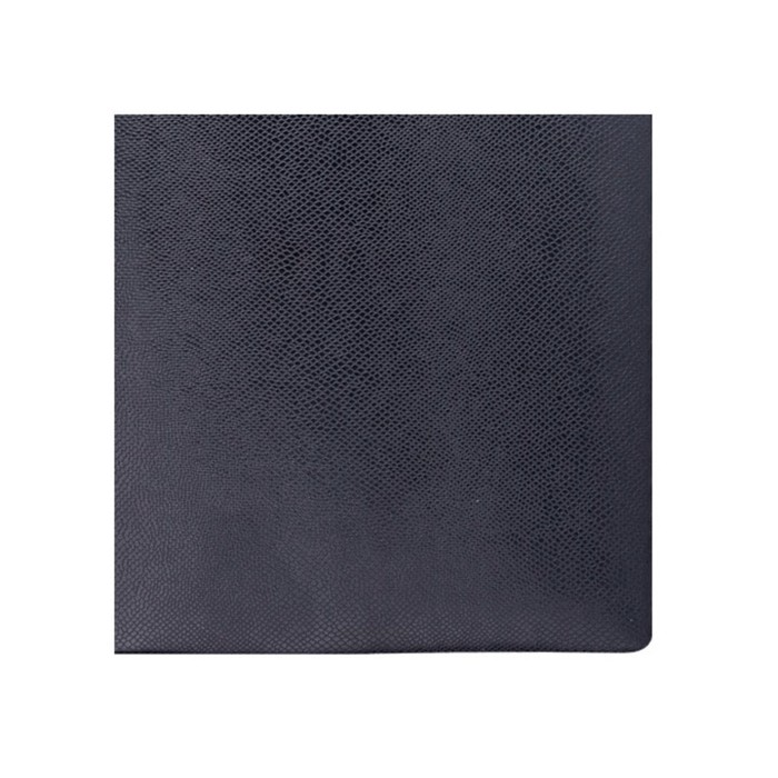 Ежедневник недатированный Brauberg Iguana А6, 160 л, чёрный, под зернистую кожу, золотой срез