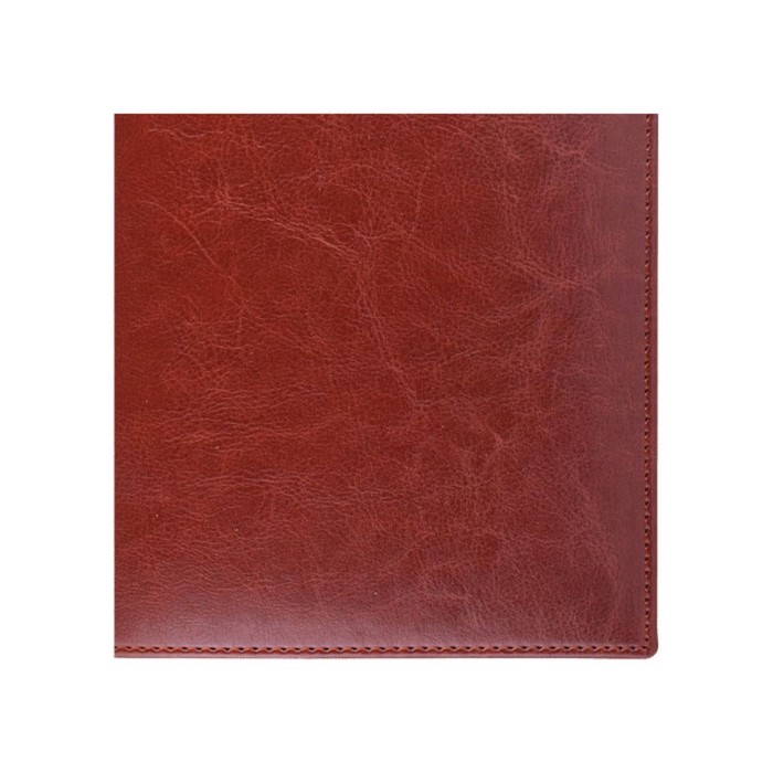 Ежедневник недатированный А6, 160 листов BRAUBERG Imperial, под гладкую кожу, коричневый