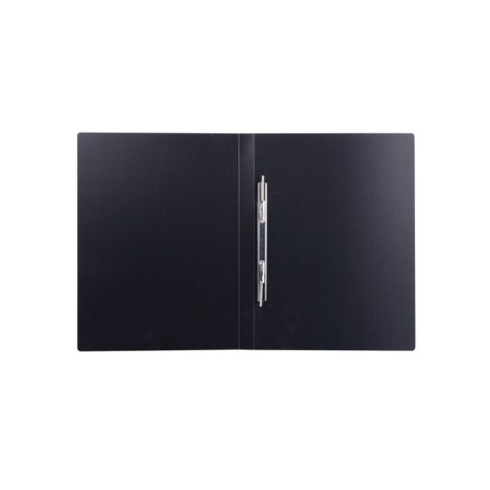 Папка с пруж скоросшивателем BRAUBERG Стандарт 0,6мм, черный 221634