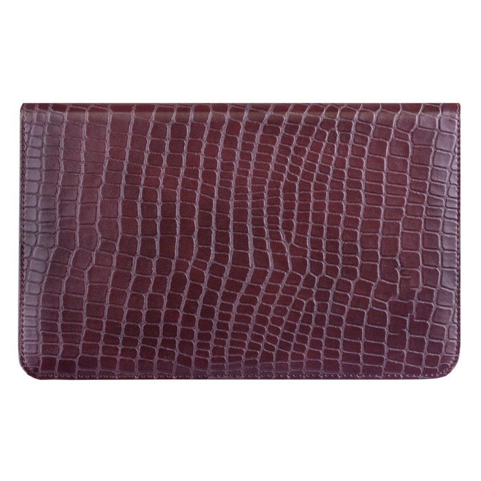 Ежедневник недатированный А6, 72 листа BRAUBERG Alligator, под крокодиловую кожу, коричневый