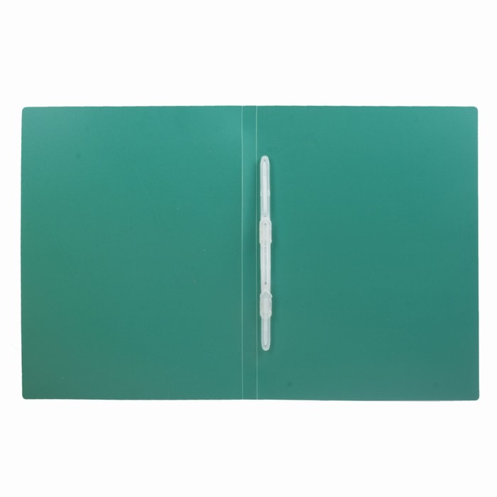 Папка с пруж скоросшивателем BRAUBERG Office 0,5мм, зеленый 222642