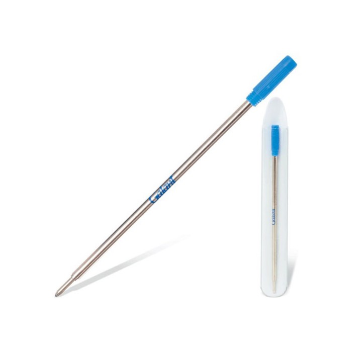 Стержень шариковый GALANT CRS001, синий, 0,7мм, металлический корп., +чехол 170103