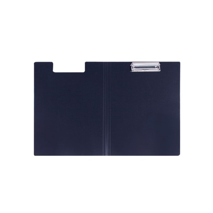 Папка-планшет с зажимом BRAUBERG Стандарт А4, пластик, черный 221646