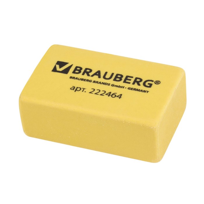 Ластик BRAUBERG Der Grosse, 40х25х15 мм, бежевый
