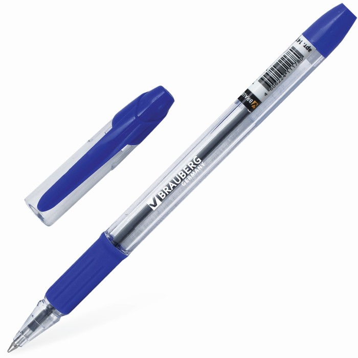 Ручка шариковая BRAUBERG "Samurai", стержень синий 0,7мм 141149