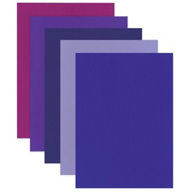 

Фетр А4, 5 листов, 5 цветов, BRAUBERG «Оттенки фиолетового»