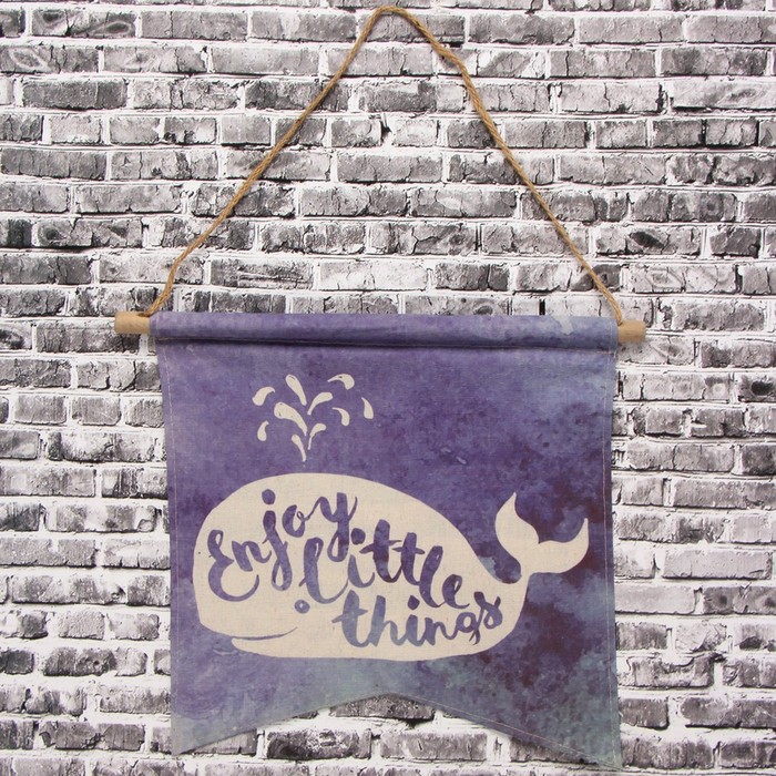 Панно подвесное Enjoy little things, 34х30 см