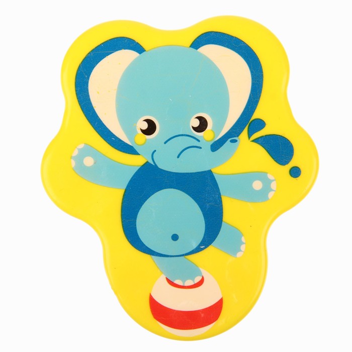 Мини-коврик для ванны на присосках «Слоник»