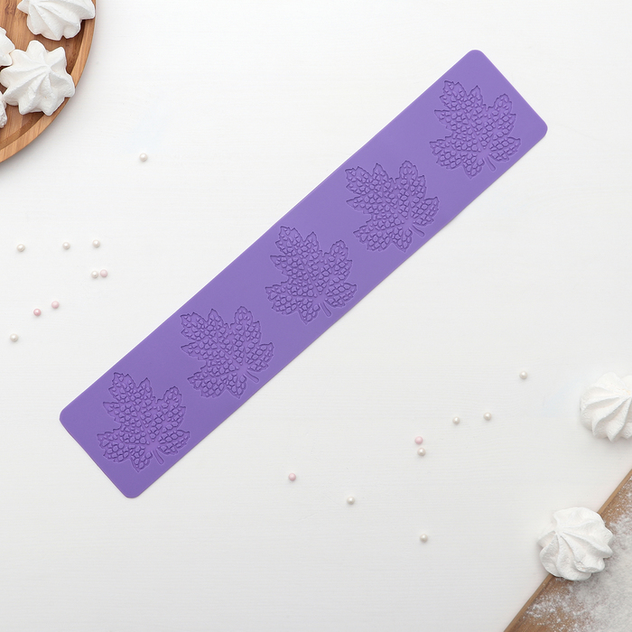 Коврик для айсинга 37,7х7 см "Осень", цвета МИКС