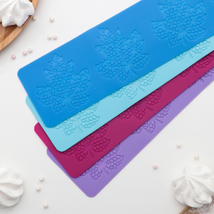 Коврик для айсинга 37,7х7 см "Осень", цвета МИКС