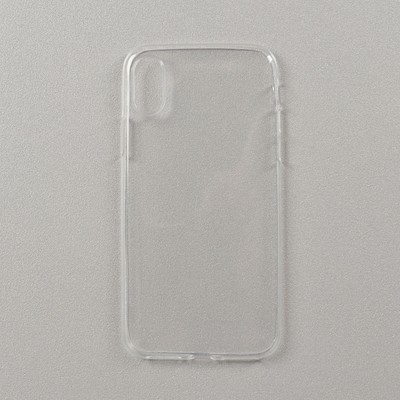 Чехол LuazON для телефона iPhone X, силиконовый,  прозрачный