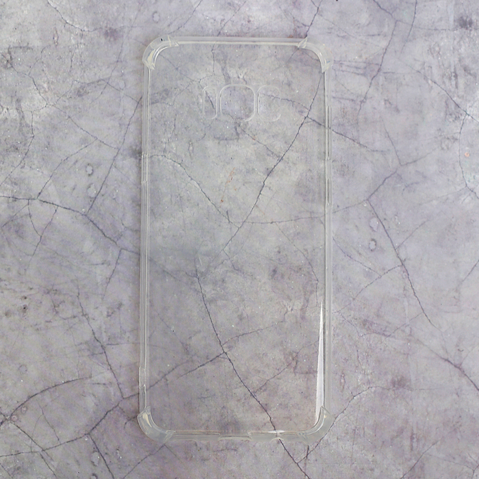 Силиконовый чехол для S8 Plus, противоударный, прозрачный