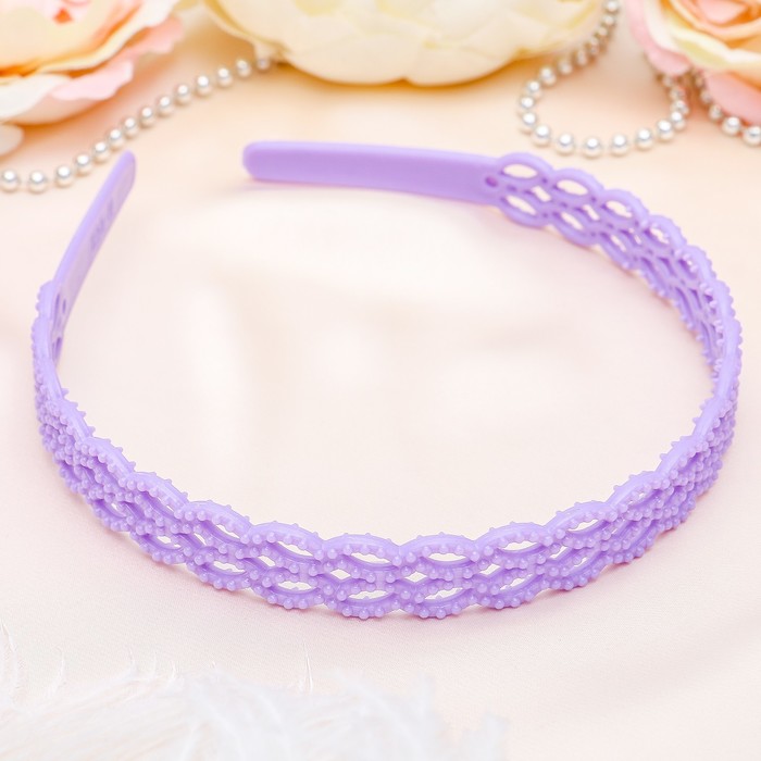 Ободок для волос "Витра" 1,5 см цветение, микс