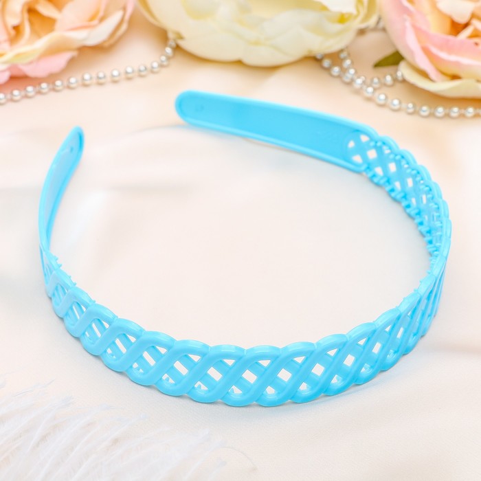 Ободок для волос "Витра" 2 см плетение, микс