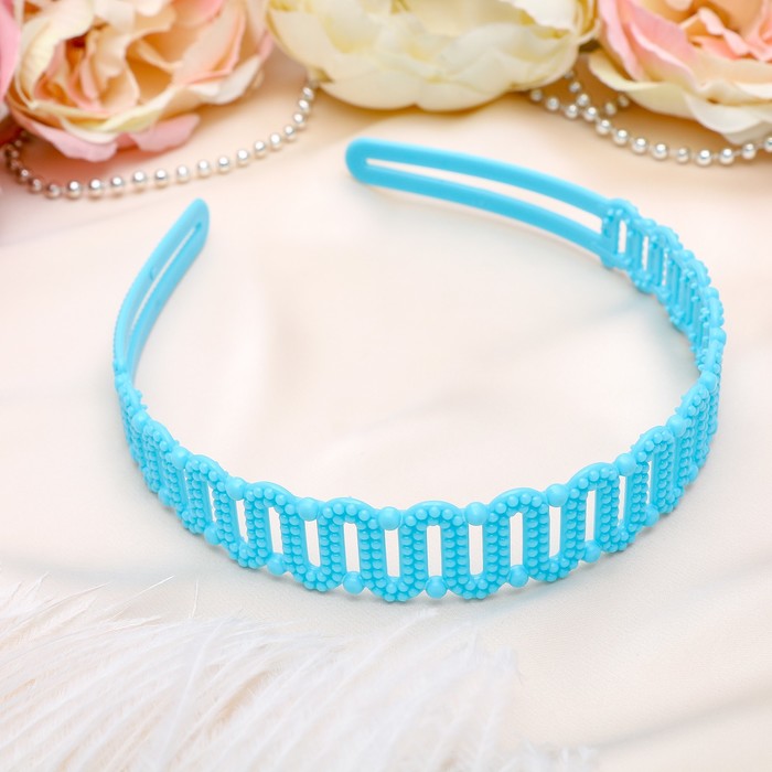 Ободок для волос "Витра" 2 см волна, микс