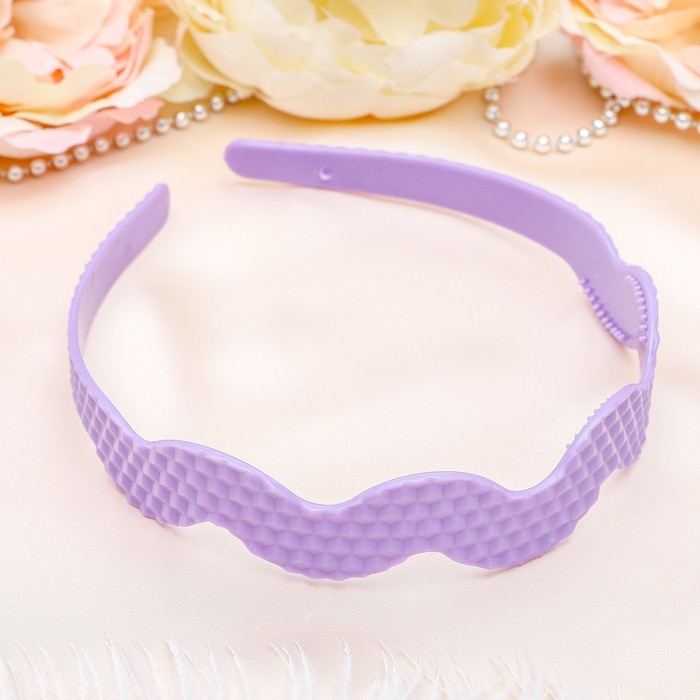 Ободок для волос "Витра" 1,5 см структура, микс