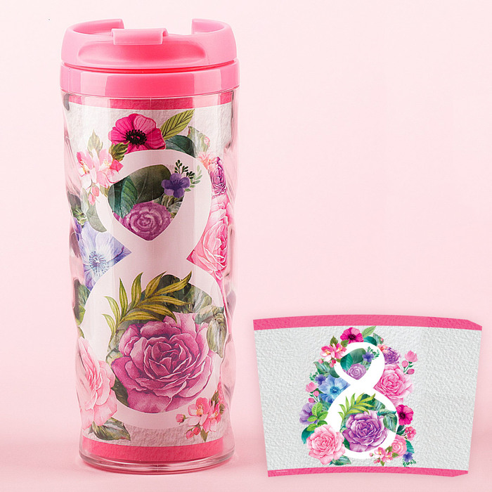 Термостакан "8 марта", 350 мл