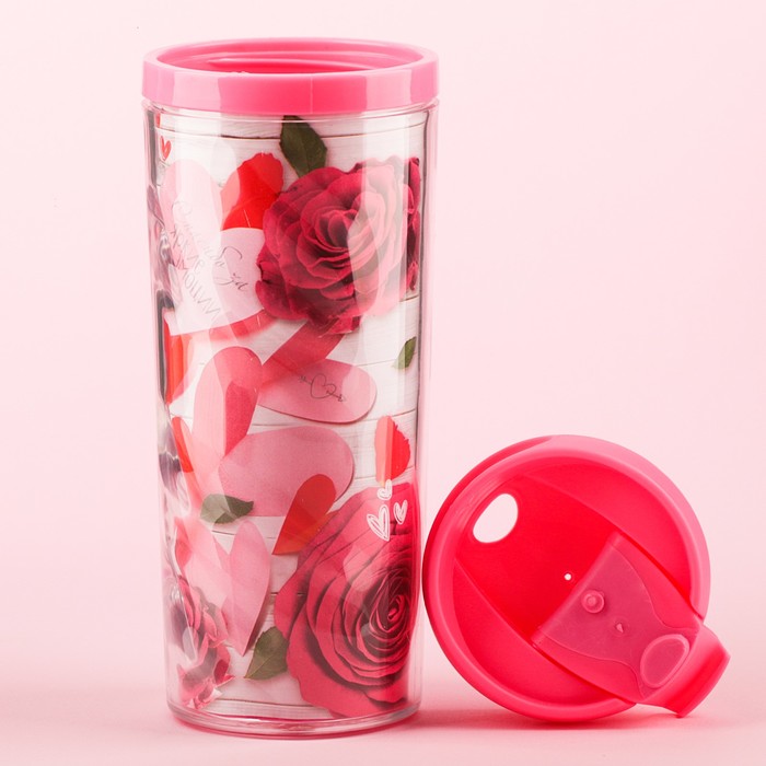 Термостакан "Спасибо за яркие эмоции", 350 мл