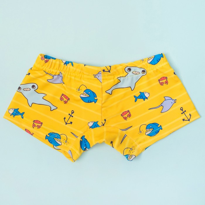 Трусы купальные детские  KAFTAN "Морской  рост 110-116 (32) см, 5-6 лет, 100% ПЭ