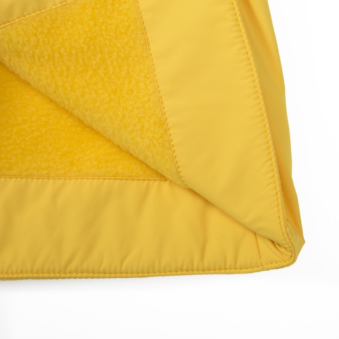 Плащ для девочки, рост 92 см, цвет жёлтый